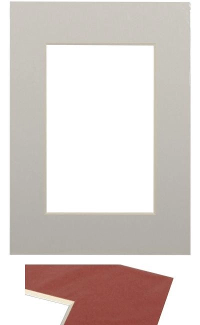 Paspartū 30x40  gaiši pelēks 20410