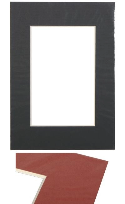 Paspartū 15x21  melns 20426