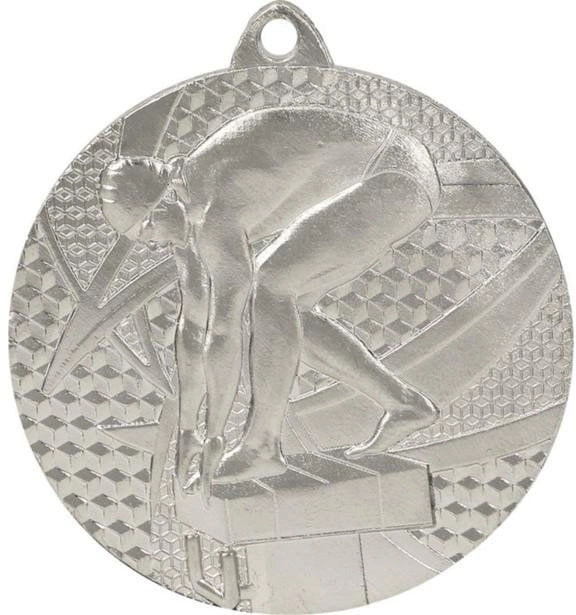 Victoria Sport Silver Steel Medal -