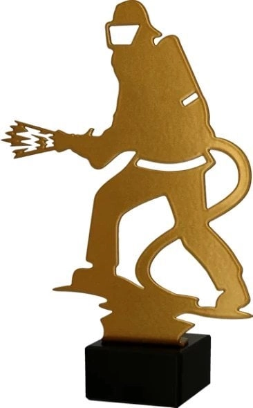Victoria Sport Metal trophy with a
