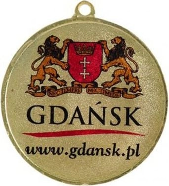Victoria Sport Medal metalowy z nadrukiem