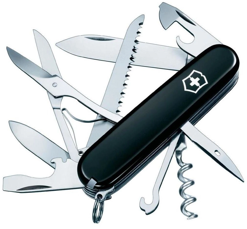 Victorinox Huntsman Swiss Army Knife black