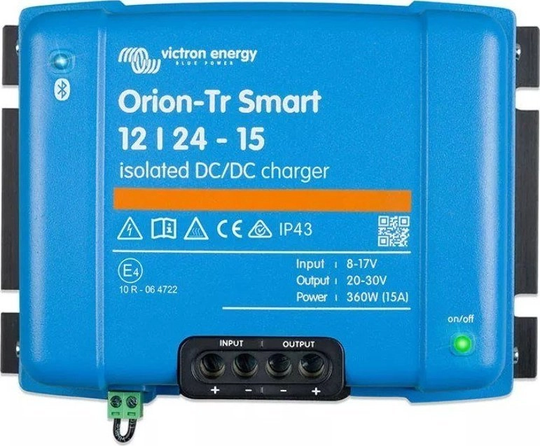 Orion-Tr Smart 12/24-15A Isolated DC-DC charger