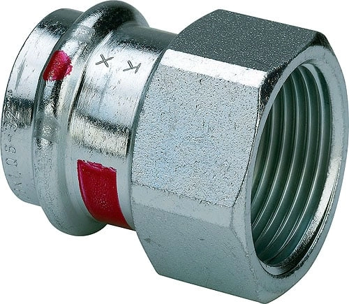 Viega Adapter connector with SC-Contur 22mm