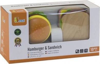 Viga Hamburger and Sandwich Cutting Set