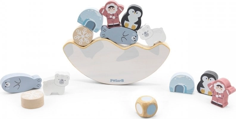 Viga Toys Game Balancing Arctic Animals