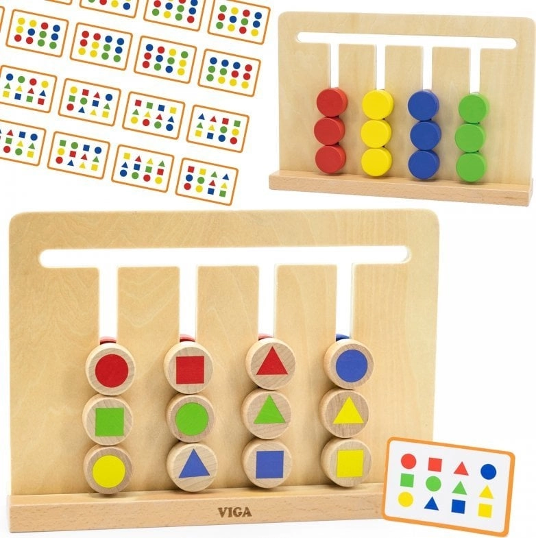 Viga Toys Puzzle Game Reproduce Montessori