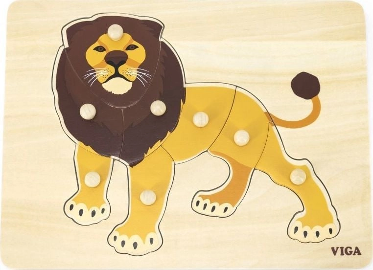 Viga Toys VIGA Wooden Montessori Puzzle