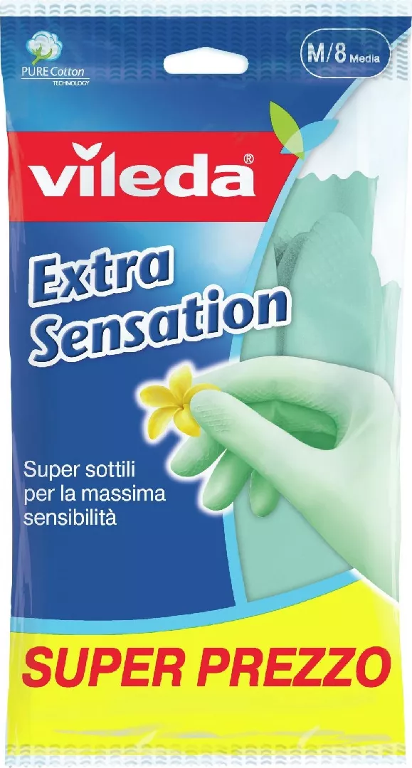 Gloves Vileda Extra Sensation "M"