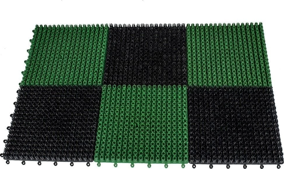 Vimar Plastic doormat - Grass Black/Green