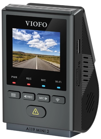 VIOFO A119 MINI 2-G GPS route