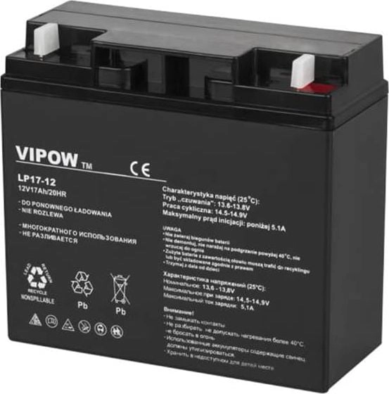 Vipow Akumulator 12V/17Ah (BAT0212) 0001-00020-96729 BAT0212
