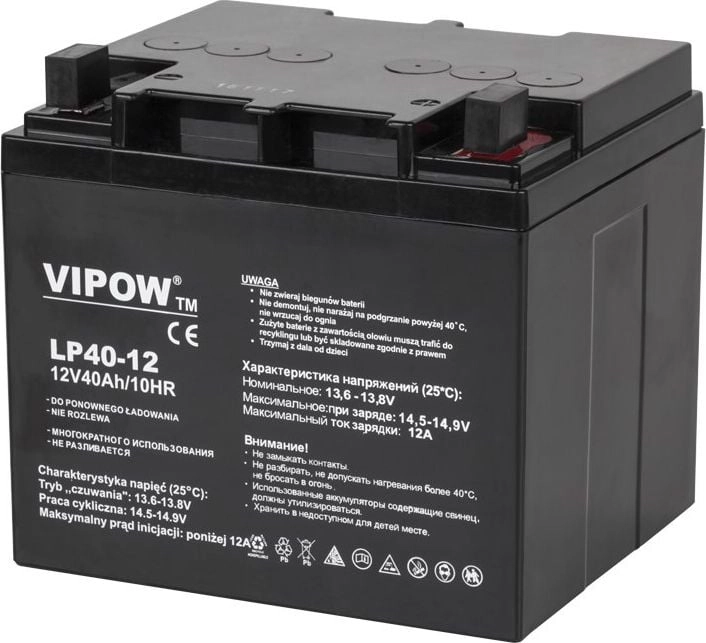 Vipow Akumulator 12 V / 40