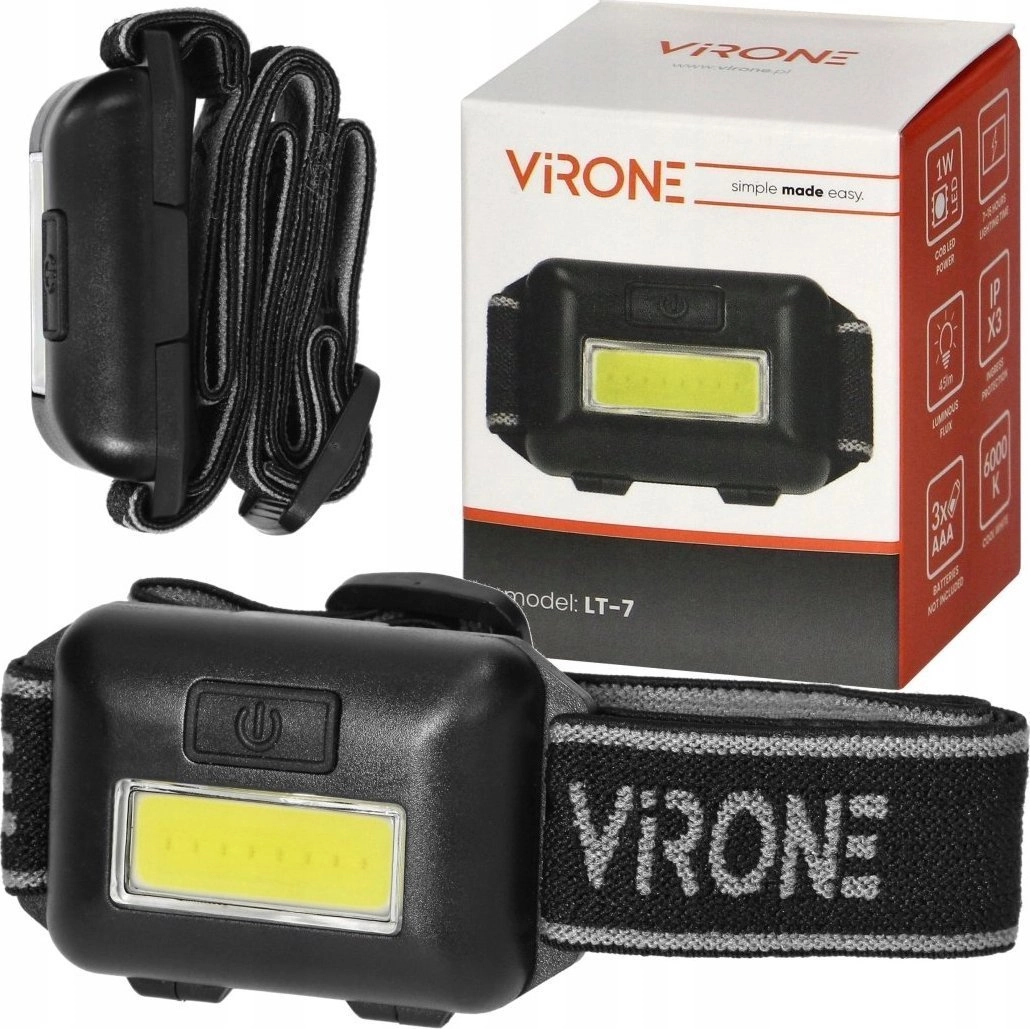 Virone flashlight Virone LT-7 LED headlamp