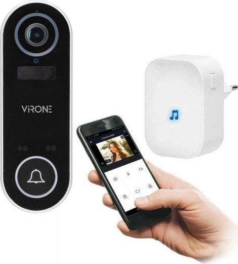 WIRELESS DOORbell with WI-FI CAMERA: TUYA