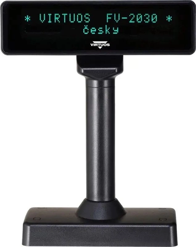 Virtuos VFD customer display FV-2030B 2x20