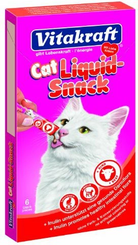 VITAKRAFT Cat Liquid-Snack with beef -
