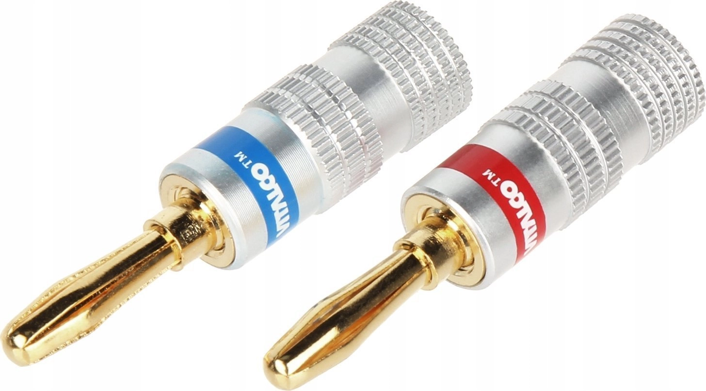 Vitalco PAIR OF BANANA PLUGS BAN-PLUG-HQ