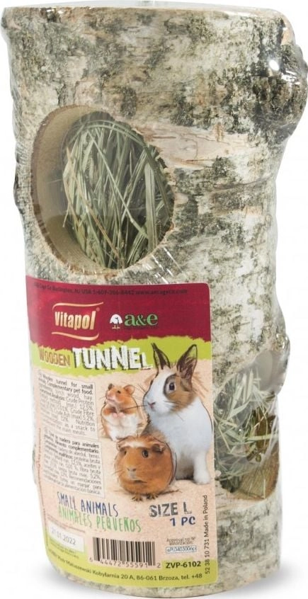 Vitapol ZVP WOODEN TUNNEL L 6102