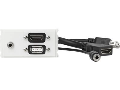 VivoLink Panel ścienny HDMI + USB-A