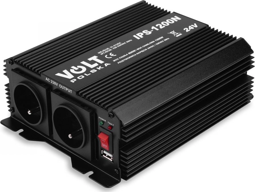 INVERTER VOLT POLSKA IPS-1200 24V 230V