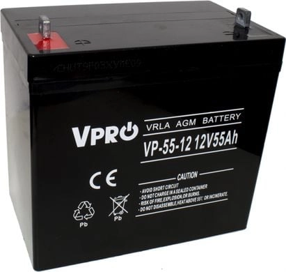 VOLT VPRO 55 Ah 12V Battery