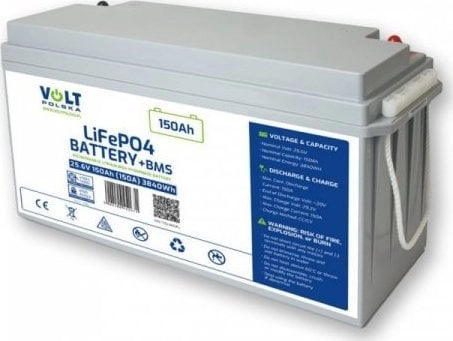 25.6V 150Ah LiFePO4 Battery Pack