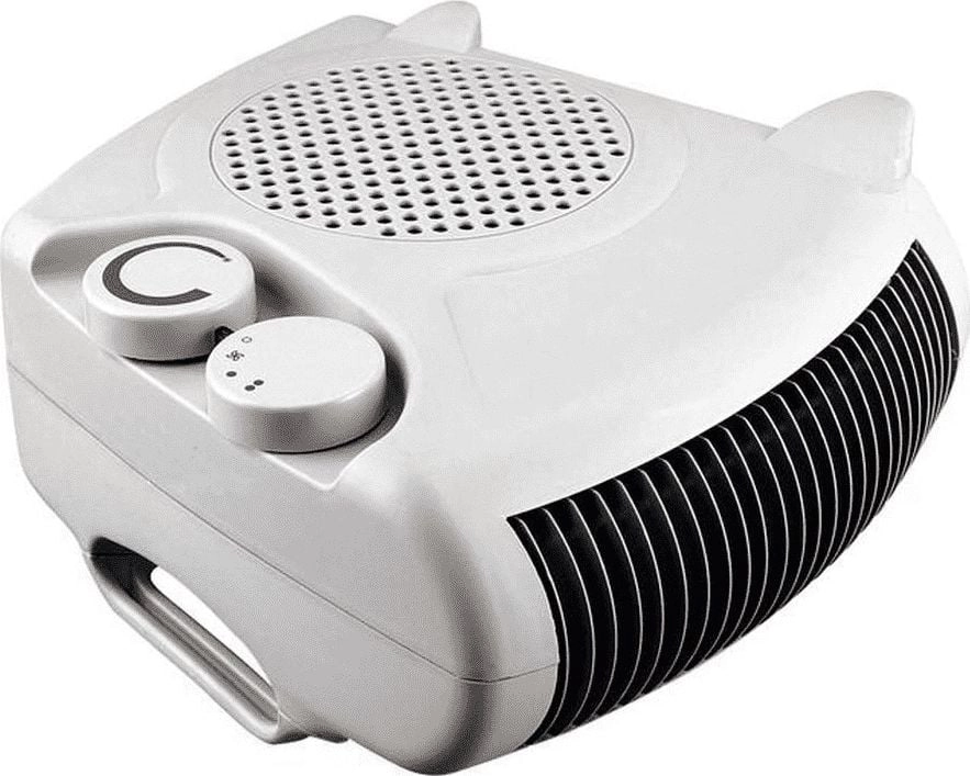 VOLTENO FLOOR-STANDING FAN HEATER 1000W/2000W VO0281