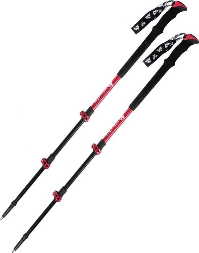 Volven Adventure Pro trekking poles red