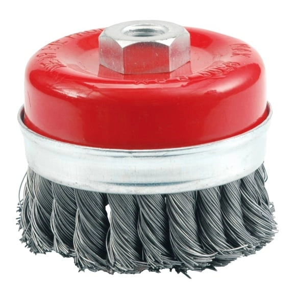 Vorel Threaded front brush braided wire