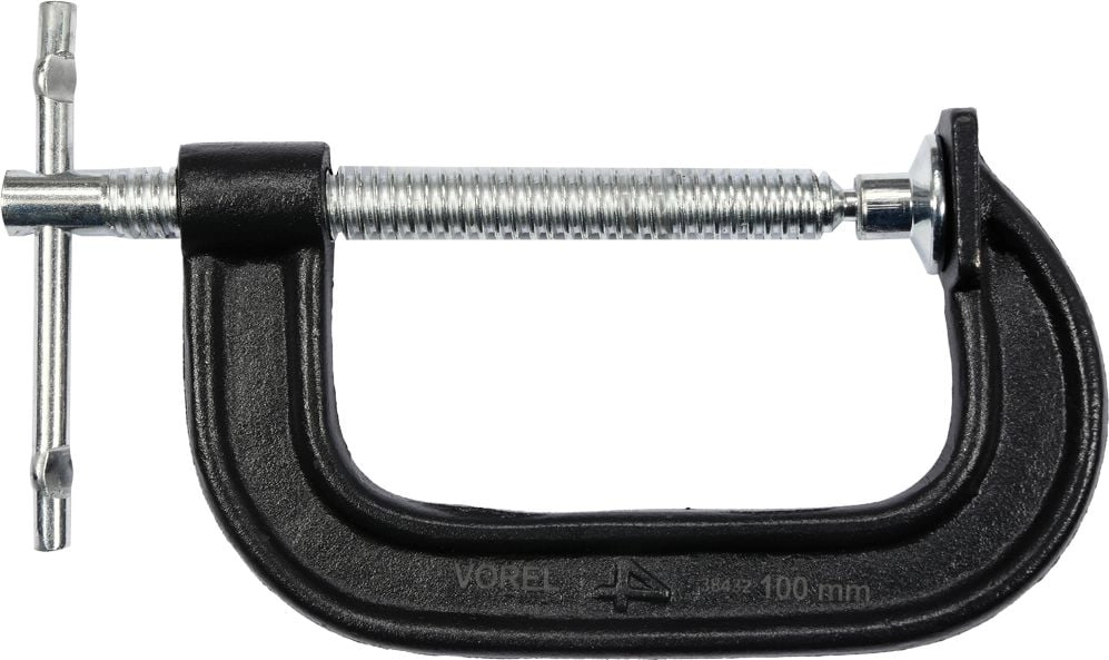 Vorel Ścisk śrubowy typu C 100mm
