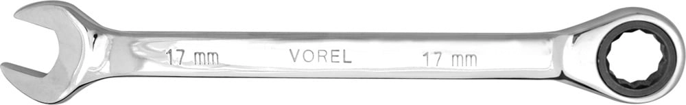 Vorel Combination wrench with ratchet 19mm