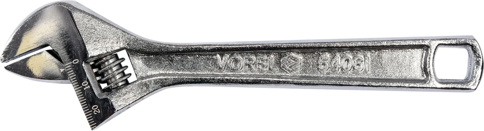 Vorel Swedish type adjustable wrench 250mm