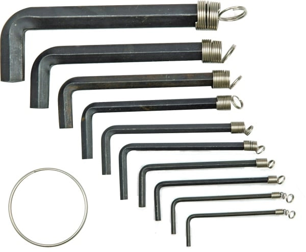 VOREL HEXAGONAL WRENCHES 1-10mm / hex