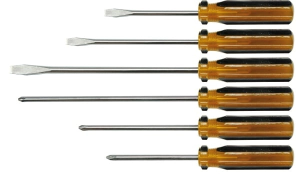 VOREL SCREWDRIVERS set 6 pcs. WITH
