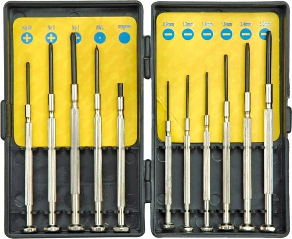 Vorel Precision screwdrivers PŁ 0.9-3mm