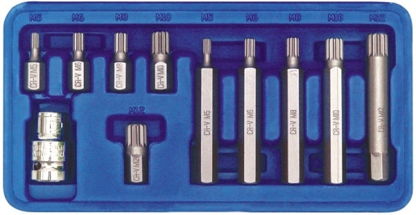 Vorel Special tips Spline M5-M12 30/75mm