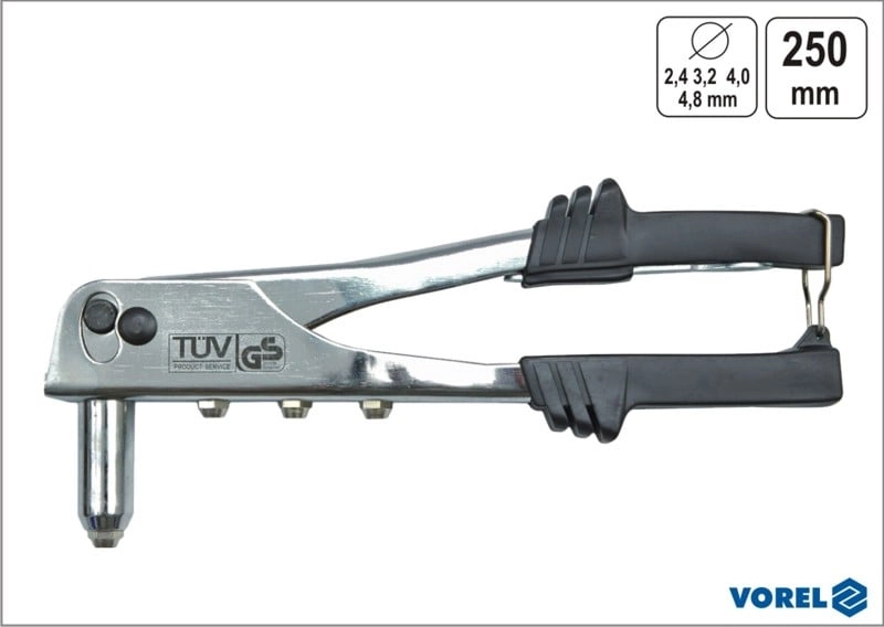 Vorel Chrome-plated hand riveter 70023 70023