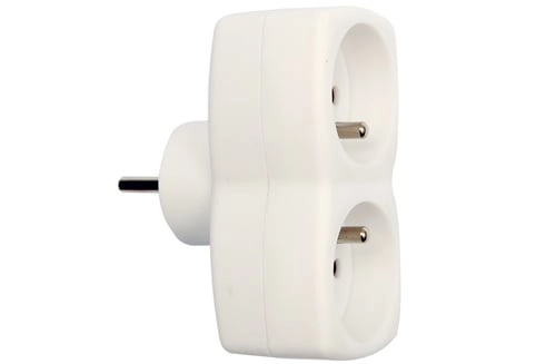 VOREL SPLITTER 2 ROUND SOCKETS WITH