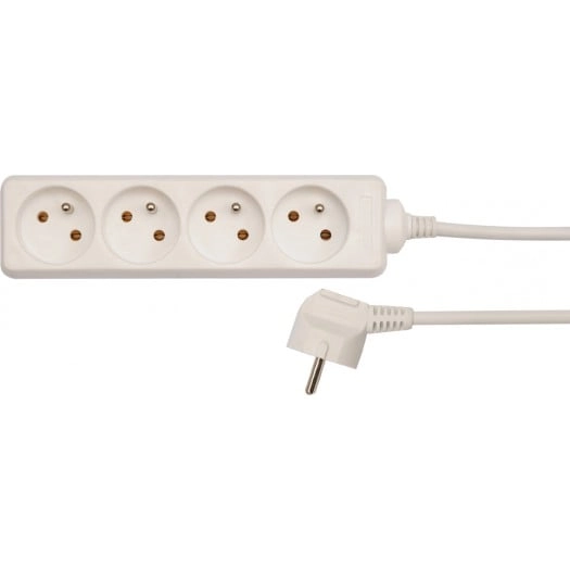 Vorel Electrical extension cable with grounding