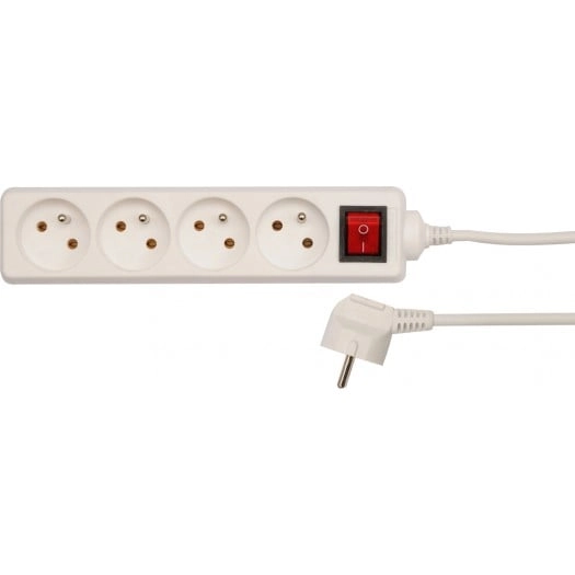 Vorel power strip 4 sockets 1