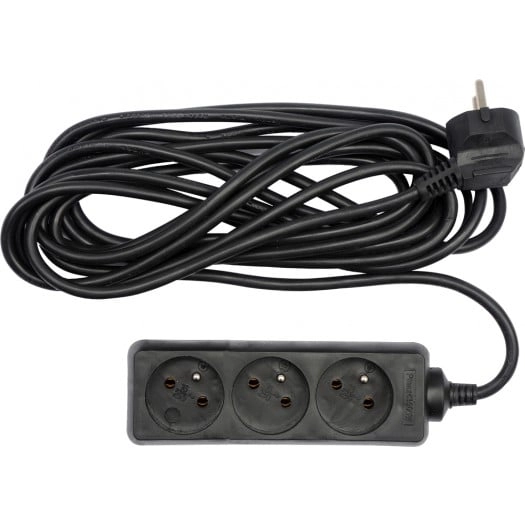 Vorel Electric extension cord with grounding