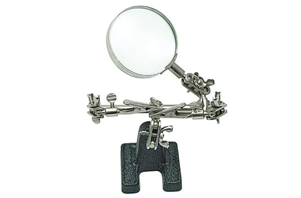 Vorel Mounting bracket with magnifying glass