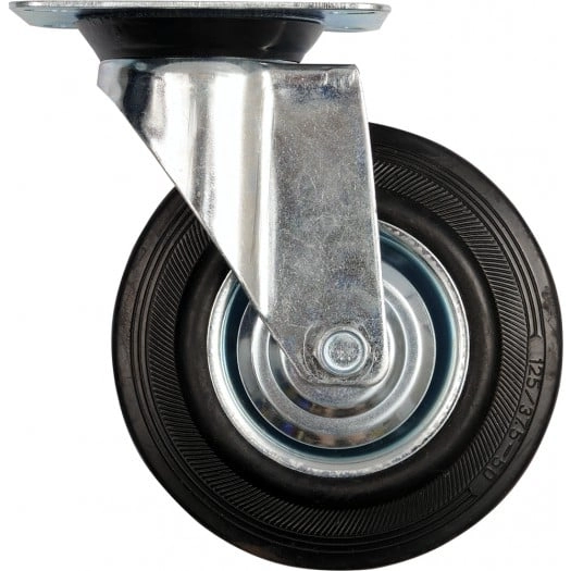 VOREL STEERING WHEEL WITH BLACK RUBBER
