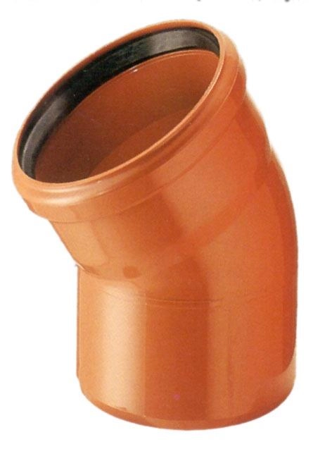 SEWER BEND 110X22PVC COLOUR-BROWN 3043932