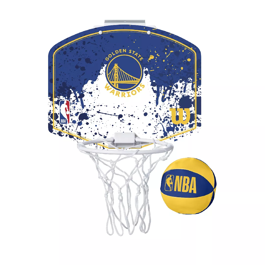 Wilson NBA MINI-HOOP GS WARRIORS basketball