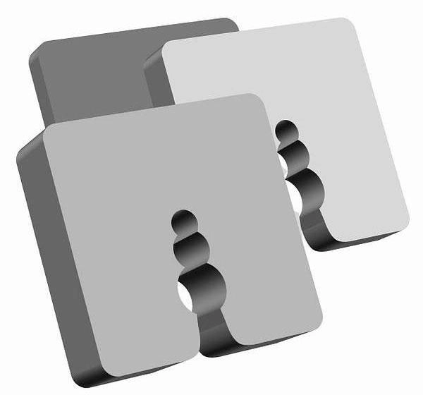 LEV ELEM FOR SOCLE PROFILE 4MM