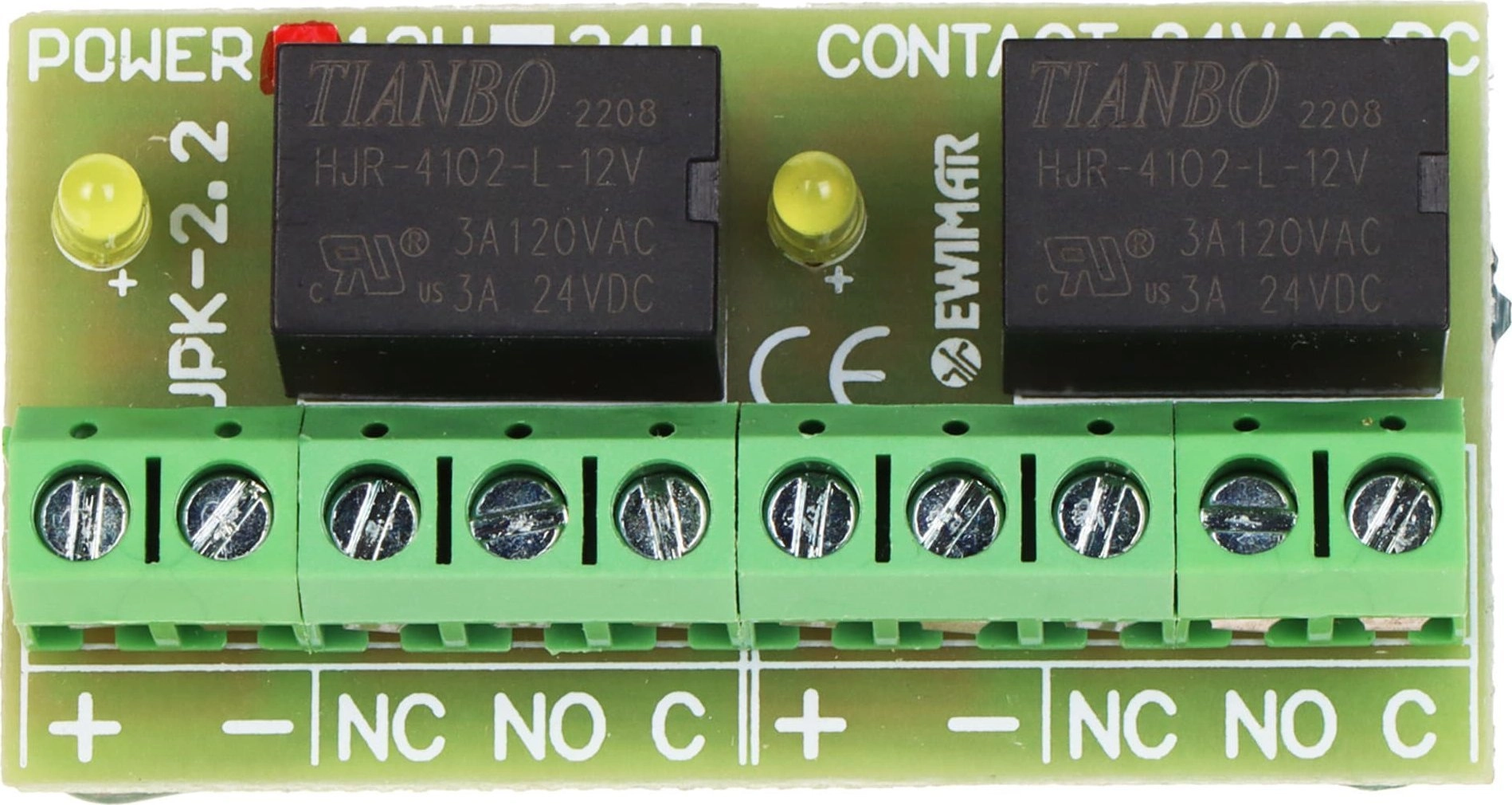 Wago UPK-2.2 EWIMAR RELAY MODULE