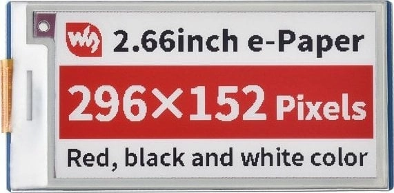 Waveshare Wyświetlacz E-paper E-Ink - 2