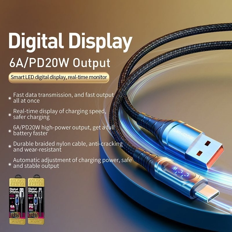 Wekome USB-A - Lightning cable 1